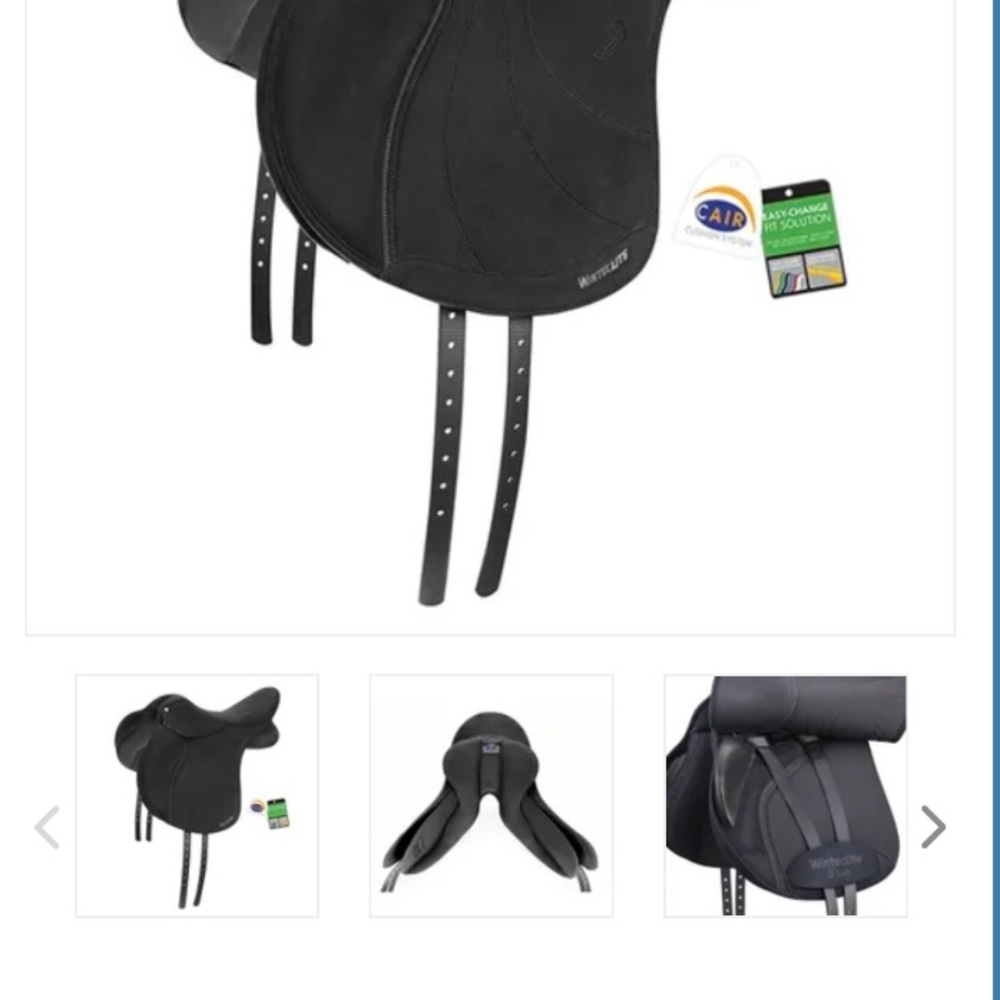 WintecLite All-Purpose D'Lux Saddle 16-16.5”